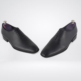 احذية  رسمية جلد طبيعي 100 %، صناعة يدوية – لون اسود -6186