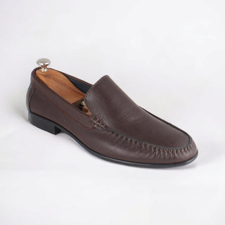 Men  shoes / 100 % genuine leather/ Brown -8614