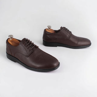 Men  shoes / 100 % genuine leather/ Brown-8615