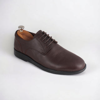 Men  shoes / 100 % genuine leather/ Brown-8615