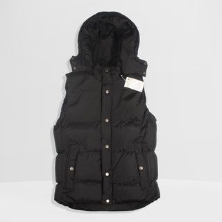Men Double face Warm winter vest with hoodie -8689