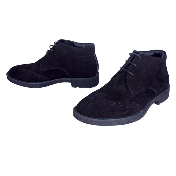 Men  shoes / 100 % genuine leather/ Navy -8738