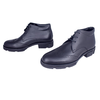Men  shoes / 100 % genuine leather/ black -8732