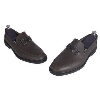 Formal Men shoes / 100 % genuine leather/ brown -8757