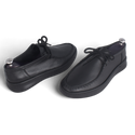 Medical casual shoe / 100% nubuck genuine leather / black color  -8748
