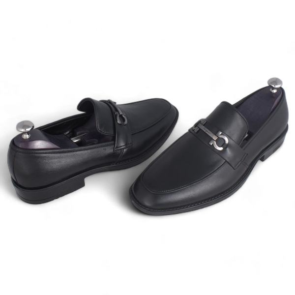 Formal Men shoes / 100 % genuine leather/ black -8750