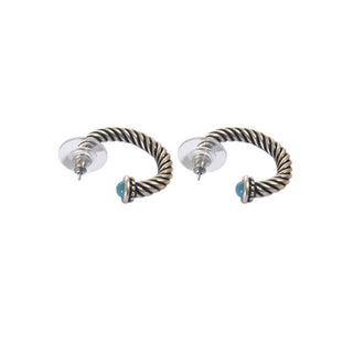 Earrings color silver  -721