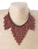 NECKLACE AND EARRINGS SET -1853