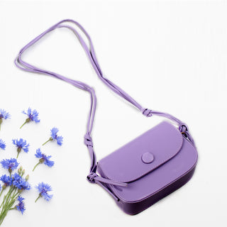 women bag/ purple 21 cm * 15 cm/ made in Turkey -7828
