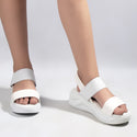 comfortable women sandal/ white / made in turkey-7775