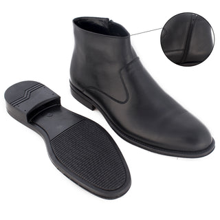 Winter shoes / 100% genuine leather -black