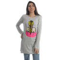 Women Autumn Winter Long Sleeve Tunic Blouse – Free Size -5866