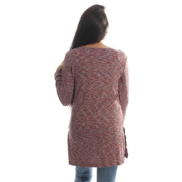 Women Autumn Winter Long Sleeve Tunic Blouse – Free Size -5867