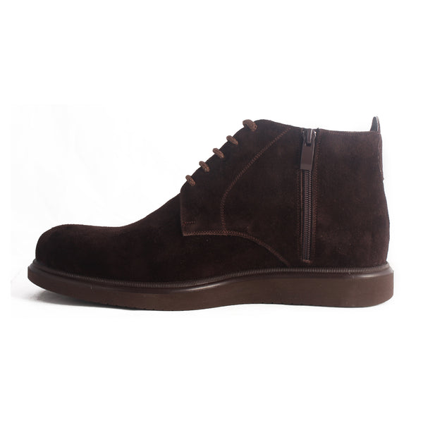 Winter shoes / 100% genuine leather -brown -7944