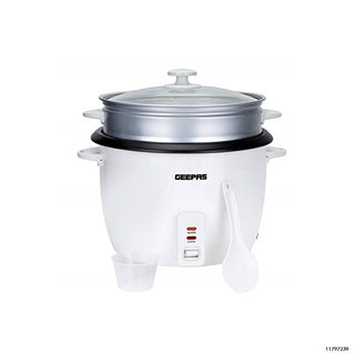 Geepas GRC4327 Automatic Rice Cooker, 2.8 Litter, 900 Watt -8103
