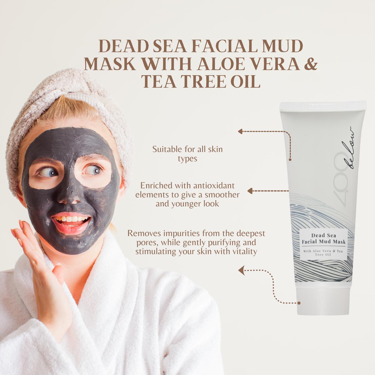 Dead Sea Facial Mud Mask -407 Dead Sea Facial Mud Mask -407