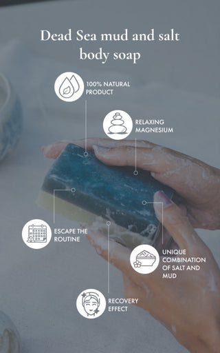 Dead Sea Salt & Mud Soap -403