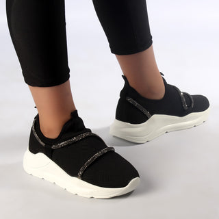 comfortable women boot/ black/ made in turkey -7764