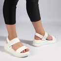 comfortable women sandal/ white / made in turkey-7775