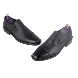 Formal shoes / 100% genuine leather -black -8135