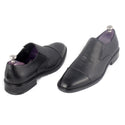 Formal shoes / 100% genuine leather -black -8135