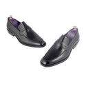 Formal shoes / 100% genuine leather -black -8136