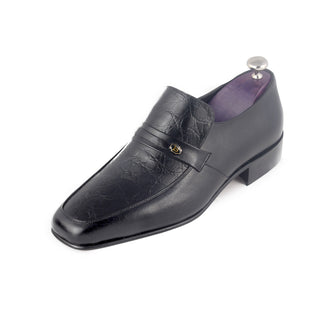 Formal shoes / 100% genuine leather -black -8137