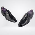 Formal shoes / 100% genuine leather -black -8152
