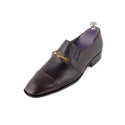 Formal shoes / 100% genuine leather -Brown -8165