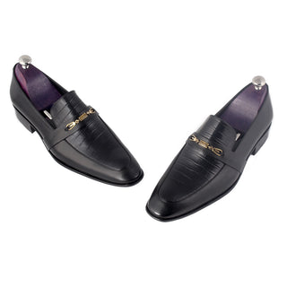 Formal shoes / 100% genuine leather -black -8156