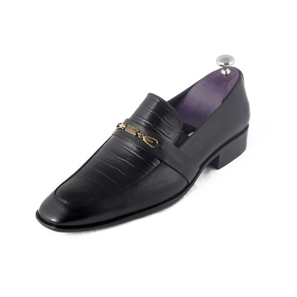 Formal shoes / 100% genuine leather -black -8156