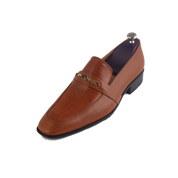 Formal shoes / 100% genuine leather -Honey -8175