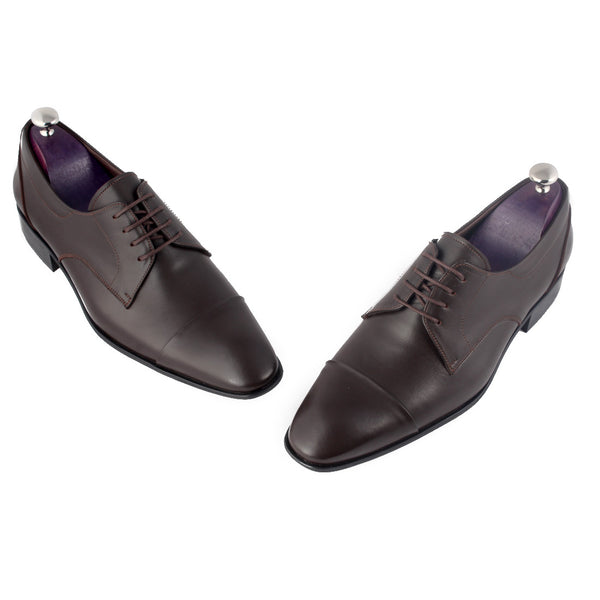 Formal shoes / 100% genuine leather -Brown -8170