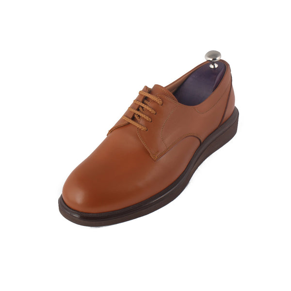 Formal shoes / 100% genuine leather -Honey -8176