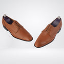 Formal shoes / 100% genuine leather -Honey -8177