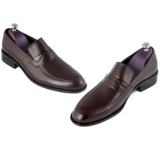 Formal shoes / 100% genuine leather -Brown  -8185