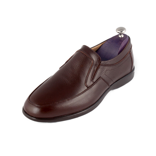 Formal shoes / 100% genuine leather -Brown -8188
