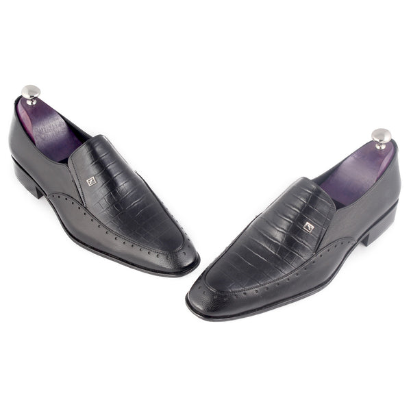 Formal shoes / 100% genuine leather -black -8182