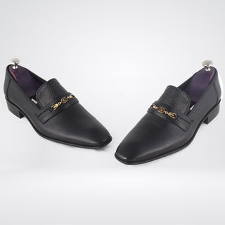 Formal shoes / 100% genuine leather -black -8273