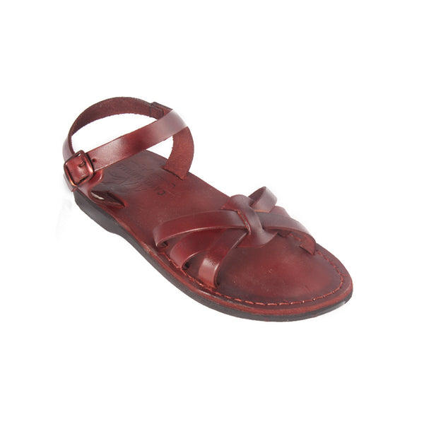 Casual Sandals/ (100 % genuine leather) brown -8329
