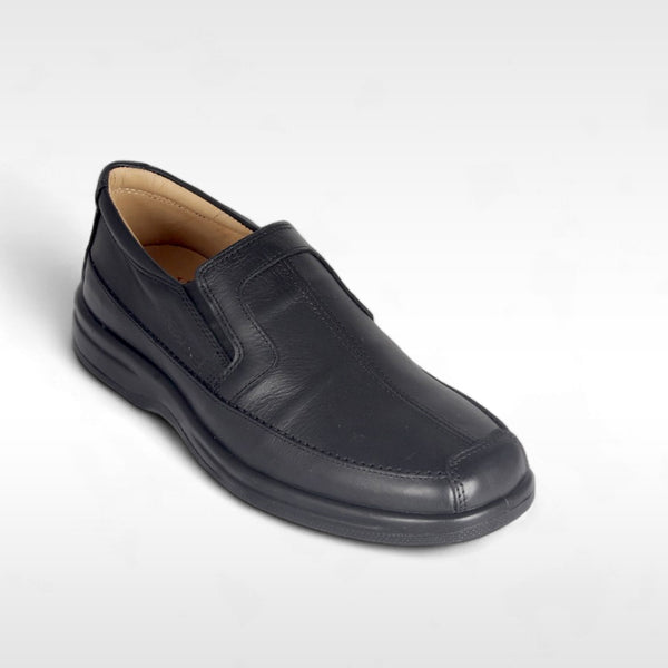 Medical shoes 100% Genuine leather/ black -8827