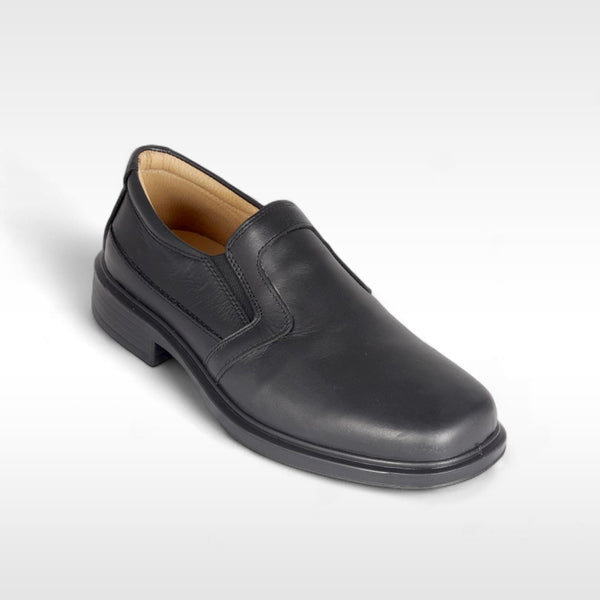 Medical shoes 100% Genuine leather/ black -8828