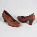 Comfortable high heels shoes/ genuine leather 100 % -8448
