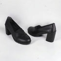 Comfortable high heels shoes/ genuine leather 100 % -8436