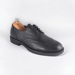 Men  shoes / 100 % genuine leather/ black -8580
