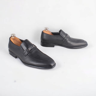 Men  shoes / 100 % genuine leather/ black -8584