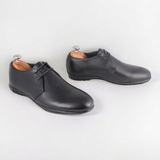 Men  shoes / 100 % genuine leather/ black -8586