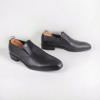 Men  shoes / 100 % genuine leather/ black -8589