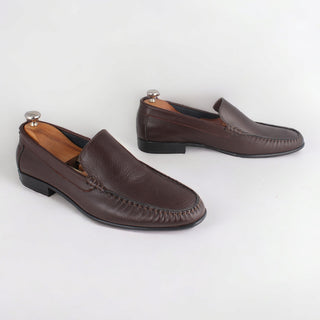 Men  shoes / 100 % genuine leather/ Brown -8614