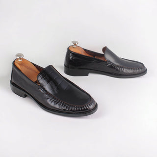 Men  shoes / 100 % genuine leather/ black -8591